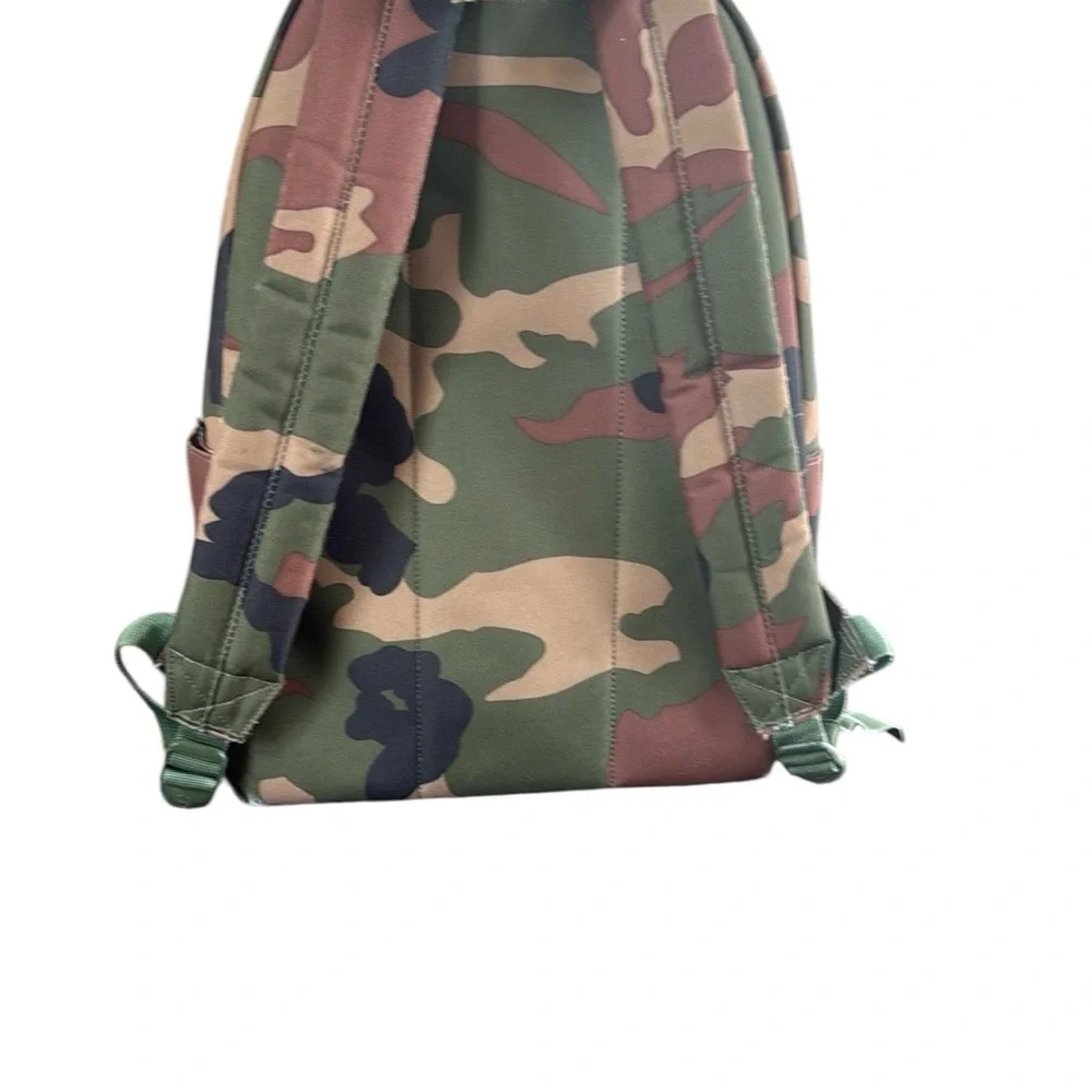 Herschel Supply Co. Classic Backpack In Woodland Camo Red Stripe Lining XL